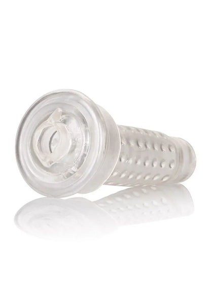 Optimum Series Stroker Pump Sleeve Pussy by CalExotics - Happytoys Sexshop: Toys for Feeling Happy & Easy 😊 - Discreet geleverd