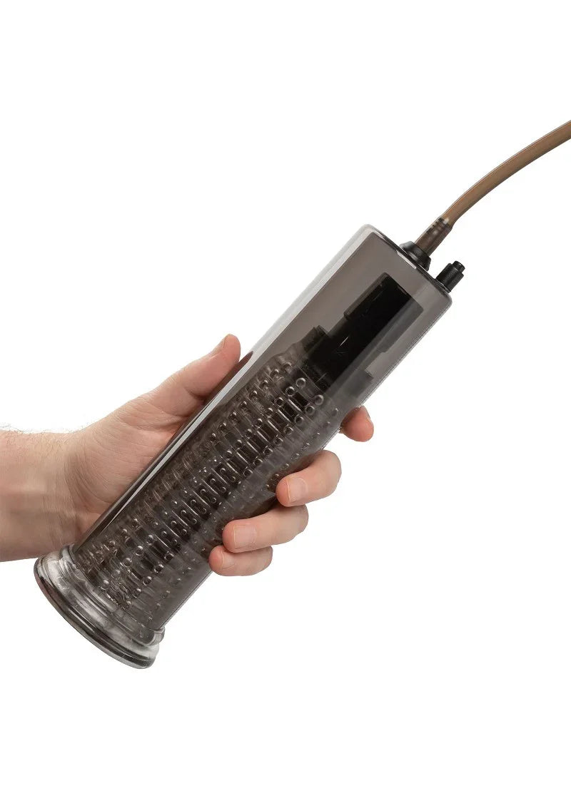 ♂ CalExotics Optimum Series Vibro Air Pump - Happytoys Sexshop: Toys for Feeling Happy & Easy 😊 - Discreet geleverd