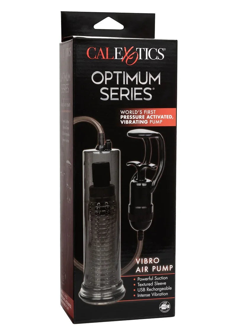 ♂ CalExotics Optimum Series Vibro Air Pump - Happytoys Sexshop: Toys for Feeling Happy & Easy 😊 - Discreet geleverd