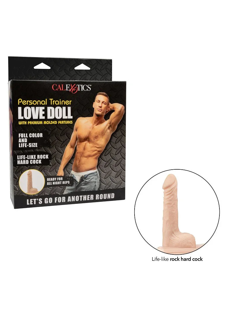 ♂ ♀ CalExotics Personal Trainer Love Doll - Happytoys Sexshop: Toys for Feeling Happy & Easy 😊 - Discreet geleverd