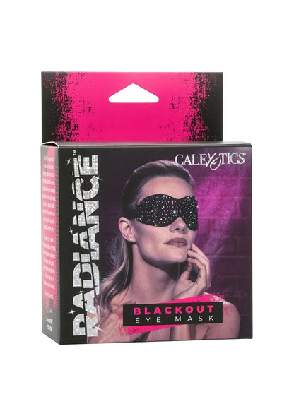 Radiance Blackout Eye Mask by CalExotics - Happytoys Sexshop: Toys for Feeling Happy & Easy 😊 - Discreet geleverd