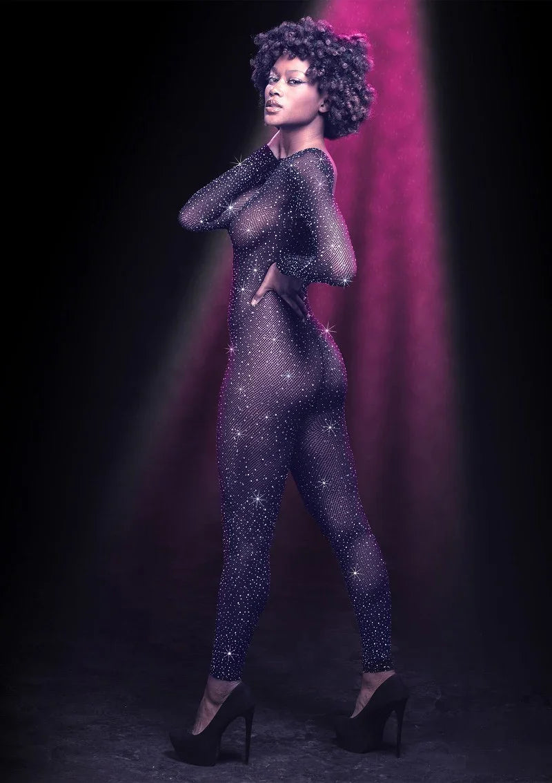 ♀ CalExotics Radiance Crotchless Full Body Suit - Happytoys Sexshop: Toys for Feeling Happy & Easy 😊 - Discreet geleverd