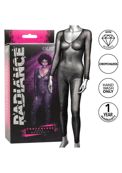 ♀ CalExotics Radiance Crotchless Full Body Suit - Happytoys Sexshop: Toys for Feeling Happy & Easy 😊 - Discreet geleverd