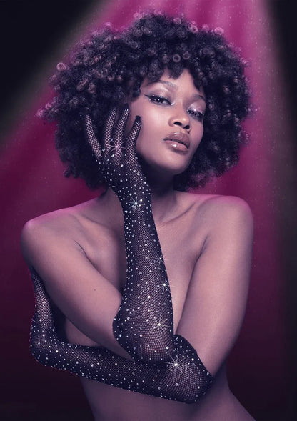 ♀ CalExotics Radiance Full Length Gloves - Happytoys Sexshop: Toys for Feeling Happy & Easy 😊 - Discreet geleverd