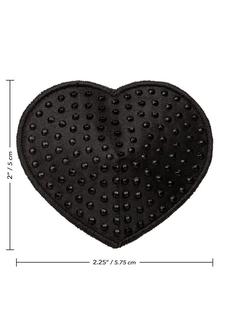 Radiance Heart Pasties by CalExotics - Happytoys Sexshop: Toys for Feeling Happy & Easy 😊 - Discreet geleverd