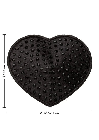 Radiance Heart Pasties by CalExotics - Happytoys Sexshop: Toys for Feeling Happy & Easy 😊 - Discreet geleverd