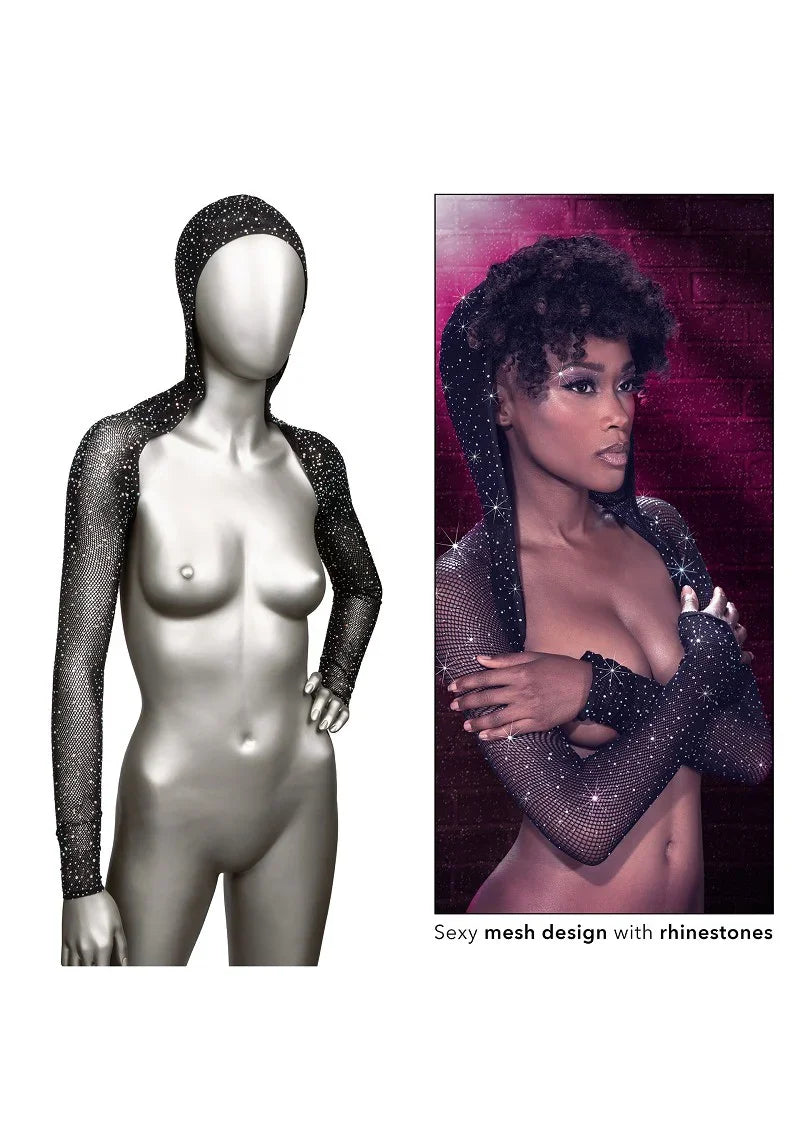 Radiance Hooded Shoulder Shrug by CalExotics - Happytoys Sexshop: Toys for Feeling Happy & Easy 😊 - Discreet geleverd