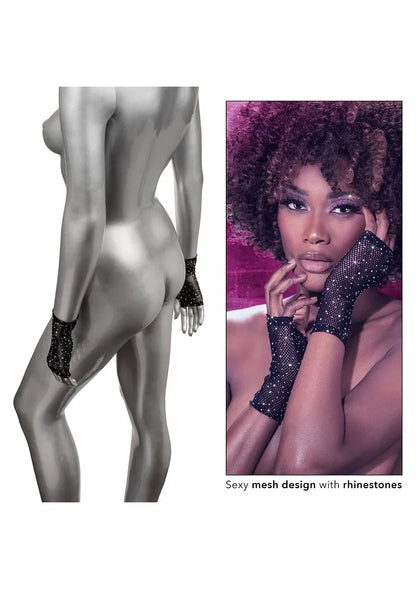 Radiance Vingerloze handschoenen by CalExotics - Happytoys Sexshop: Toys for Feeling Happy & Easy 😊 - Discreet geleverd