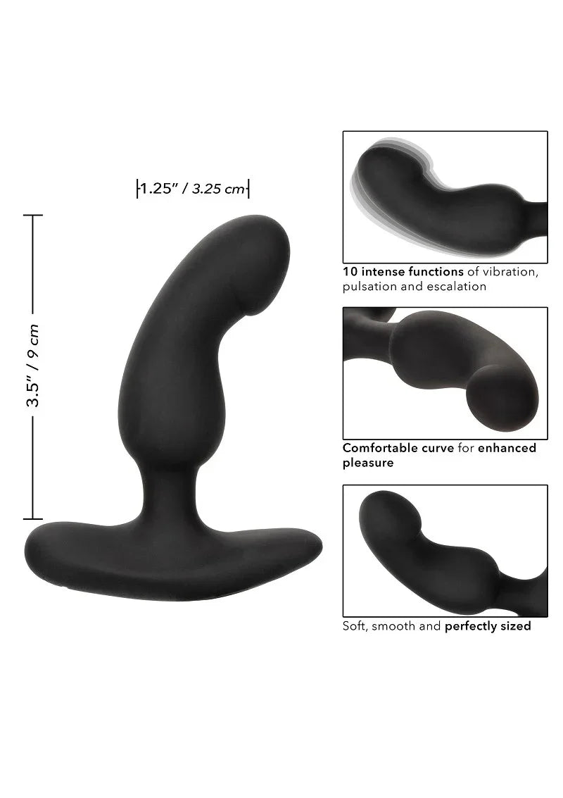 Rechargeable Curved Probe by CalExotics - Happytoys Sexshop: Toys for Feeling Happy & Easy 😊 - Discreet geleverd