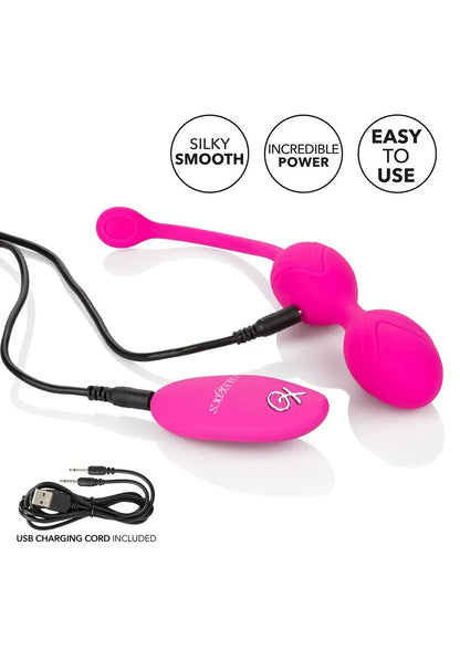 ♀ CalExotics Remote Dual Motor Kegel System - Happytoys Sexshop: Toys for Feeling Happy & Easy 😊 - Discreet geleverd