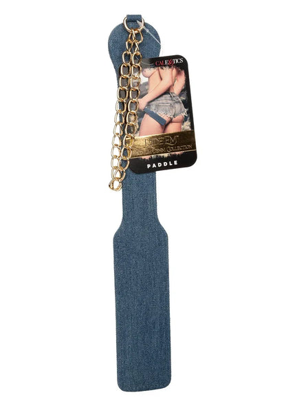 Ride 'em Premium Denim Collection Paddle by CalExotics - Happytoys Sexshop: Toys for Feeling Happy & Easy 😊 - Discreet geleverd