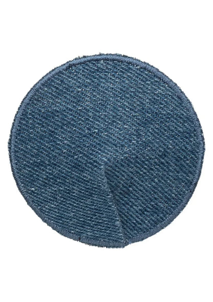 Ride 'em Premium Denim Collection Round Pasties by CalExotics - Happytoys Sexshop: Toys for Feeling Happy & Easy 😊 - Discreet geleverd