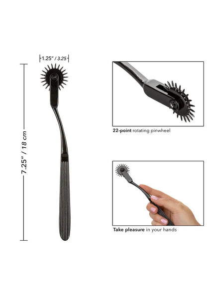 ♂ ♀ CalExotics Scandal Pleasure Wheel - Happytoys Sexshop: Toys for Feeling Happy & Easy 😊 - Discreet geleverd