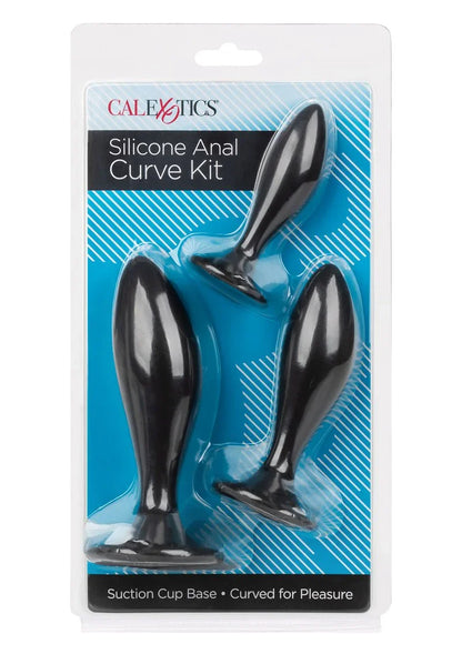 ♂ ♀ CalExotics Silicone Anal Curve Kit - Happytoys Sexshop: Toys for Feeling Happy & Easy 😊 - Discreet geleverd
