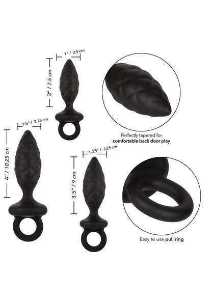 ♂ ♀ CalExotics Silicone Anal Probe Kit - Happytoys Sexshop: Toys for Feeling Happy & Easy 😊 - Discreet geleverd