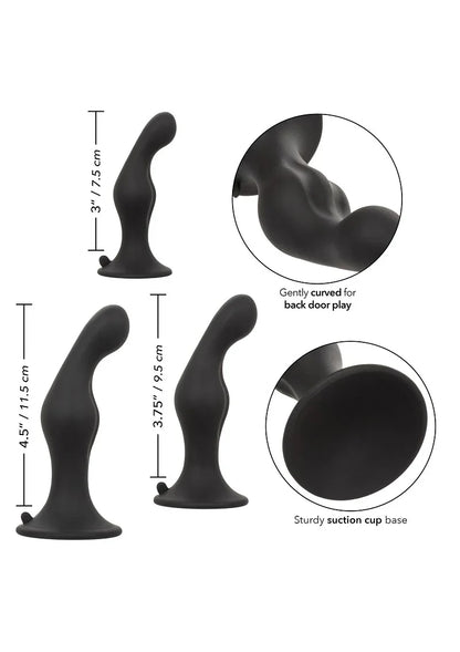 Silicone Anal Ripple Kit by CalExotics - Happytoys Sexshop: Toys for Feeling Happy & Easy 😊 - Discreet geleverd