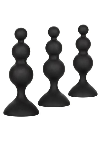 Silicone Beaded Anal Kit by CalExotics - Happytoys Sexshop: Toys for Feeling Happy & Easy 😊 - Discreet geleverd