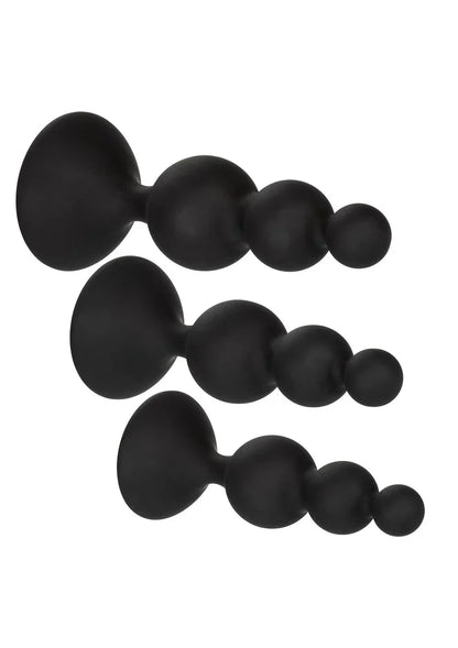 Silicone Beaded Anal Kit by CalExotics - Happytoys Sexshop: Toys for Feeling Happy & Easy 😊 - Discreet geleverd