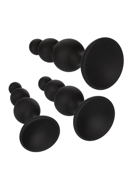 Silicone Beaded Anal Kit by CalExotics - Happytoys Sexshop: Toys for Feeling Happy & Easy 😊 - Discreet geleverd