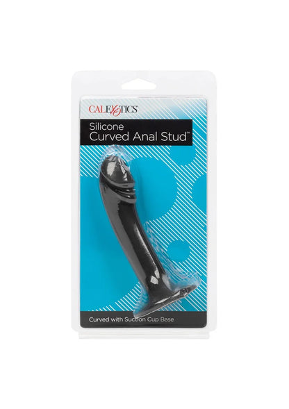 ♂ ♀ CalExotics Silicone Curved Anal Stud - Happytoys Sexshop: Toys for Feeling Happy & Easy 😊 - Discreet geleverd