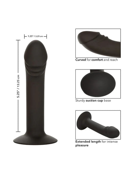 ♂ ♀ CalExotics Silicone Curved Anal Stud - Happytoys Sexshop: Toys for Feeling Happy & Easy 😊 - Discreet geleverd