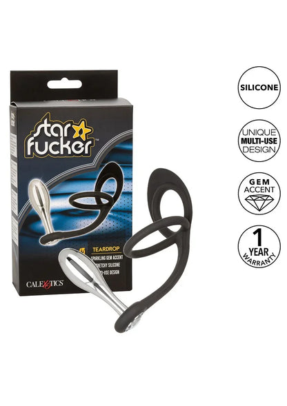 Star Fucker Teardrop Plug by CalExotics - Happytoys Sexshop: Toys for Feeling Happy & Easy 😊 - Discreet geleverd
