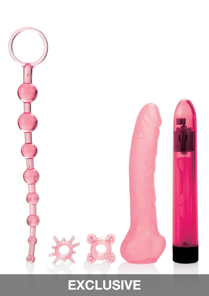 Starter Lover's Kit by CalExotics - Happytoys Sexshop: online sex shop for Feeling Happy & Easy 😊 - Discreet geleverd