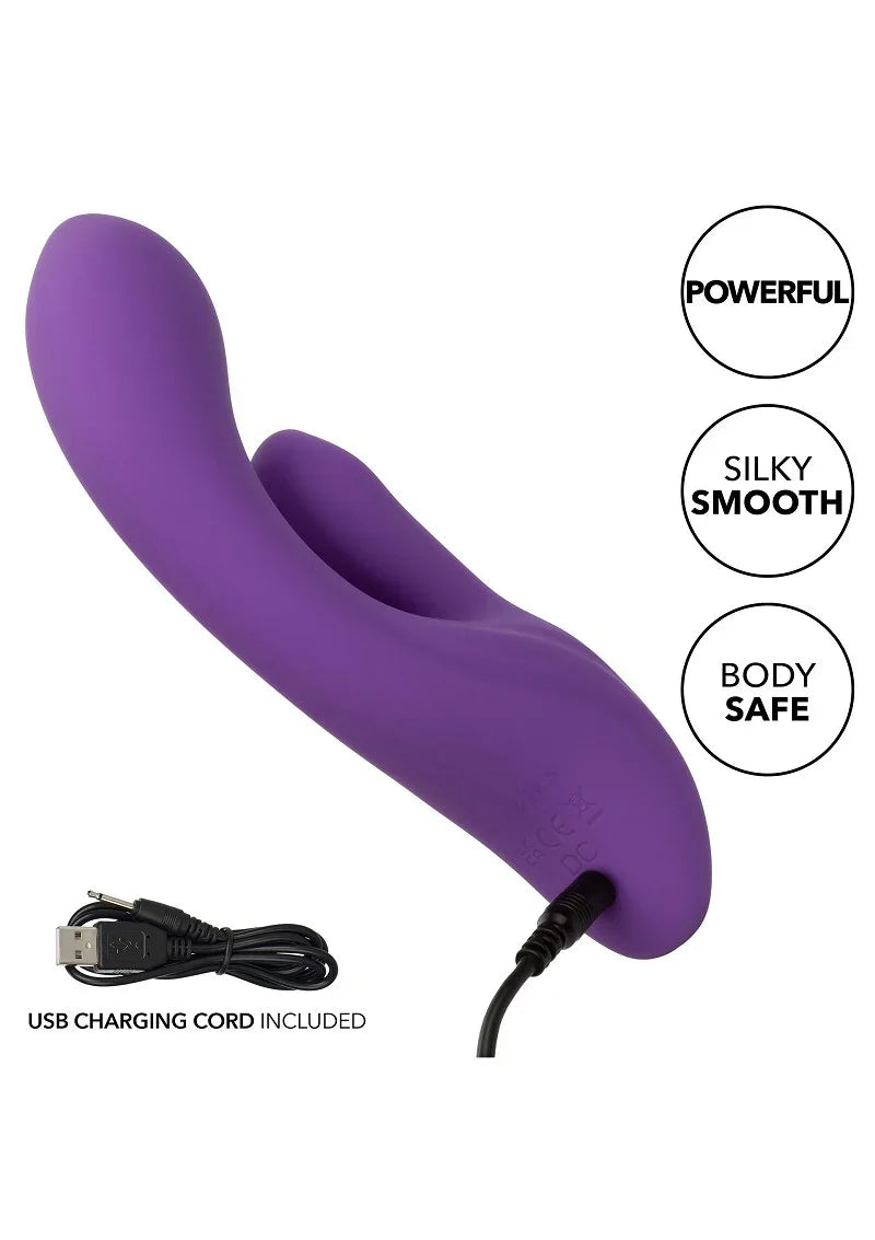 ♀ CalExotics Stella Liquid Silicone Dual Pleaser - Happytoys Sexshop: Toys for Feeling Happy & Easy 😊 - Discreet geleverd