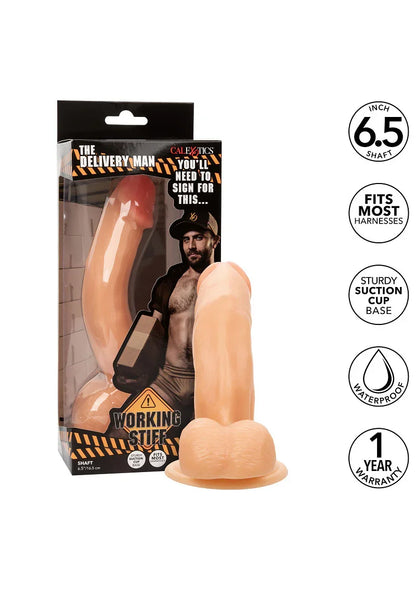 Working Stiff The Delivery Man by CalExotics - Happytoys Sexshop: Toys for Feeling Happy & Easy 😊 - Discreet geleverd