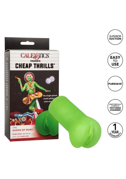 ♂ CalExotics Cheap Thrills The Queen of Mars Masturbator Stroker - Happytoys Sexshop: Toys for Feeling Happy & Easy 😊 - Discreet geleverd