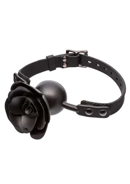 Forbidden Removable Rose Gag by CalExotics - Happytoys Sexshop: Toys for Feeling Happy & Easy 😊 - Discreet geleverd