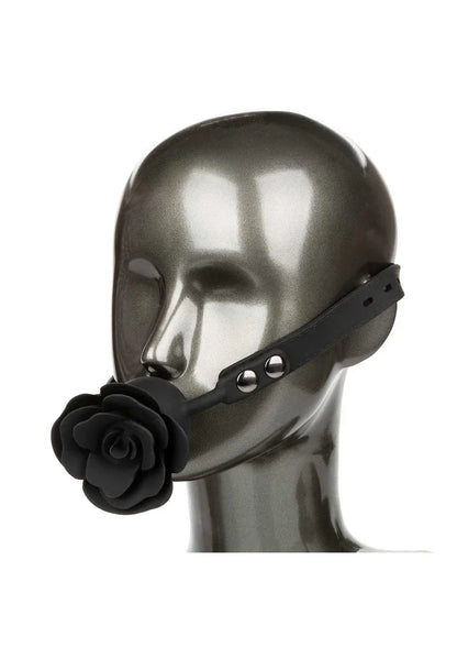 Forbidden Removable Rose Gag by CalExotics - Happytoys Sexshop: Toys for Feeling Happy & Easy 😊 - Discreet geleverd