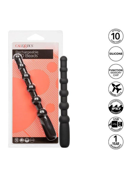 Rechargeable X-10 Beads by CalExotics - Happytoys Sexshop: Toys for Feeling Happy & Easy 😊 - Discreet geleverd