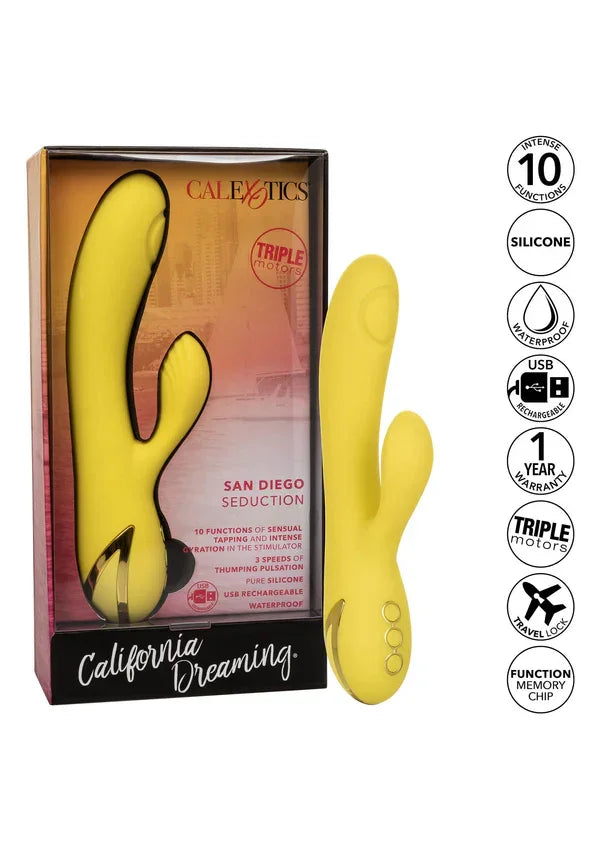 California Dreaming San Diego Seduction by CalExotics - Happytoys Sexshop: Toys for Feeling Happy & Easy 😊 - Discreet geleverd
