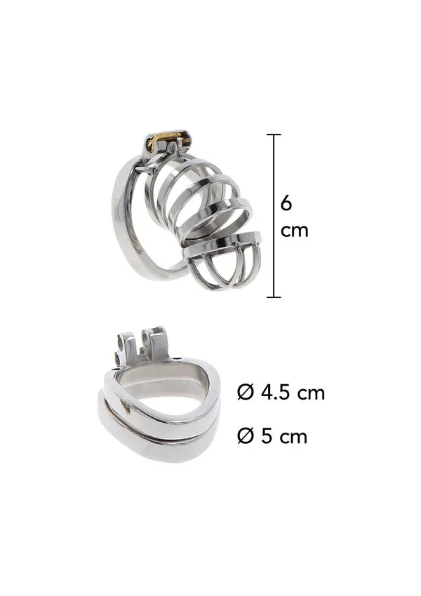 Chastity Cock Cage Metal by Hidden Desire - Happytoys Sexshop: Toys for Feeling Happy & Easy 😊 - Discreet geleverd