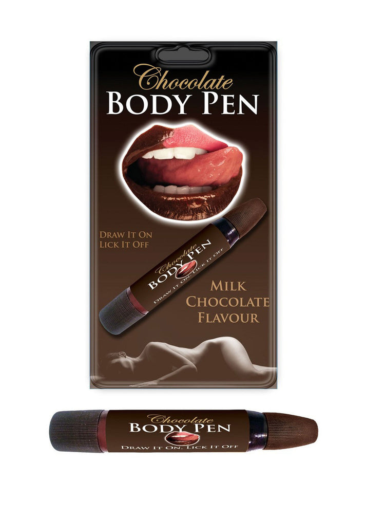 Chocolate_Body_Pen_by_Spencer_Fleetwood | bestel discreet online bij Happytoys, de erotische webshop geleid door een vrouw.