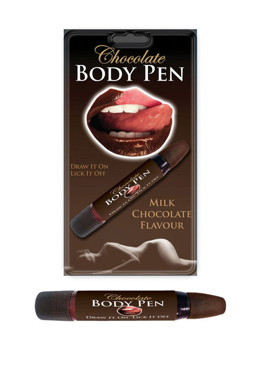 Chocolate_Body_Pen_by_Spencer_Fleetwood | bestel discreet online bij Happytoys, de erotische webshop geleid door een vrouw.