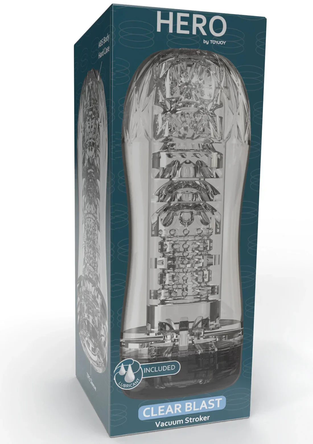 Clear Blast Vacuum Stroker by ToyJoy - Happytoys Sexshop: Toys for Feeling Happy & Easy 😊 - Discreet geleverd