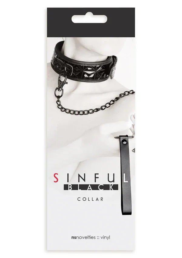 Collar Black by NS Novelties - Happytoys Sexshop: Toys for Feeling Happy & Easy 😊 - Discreet geleverd