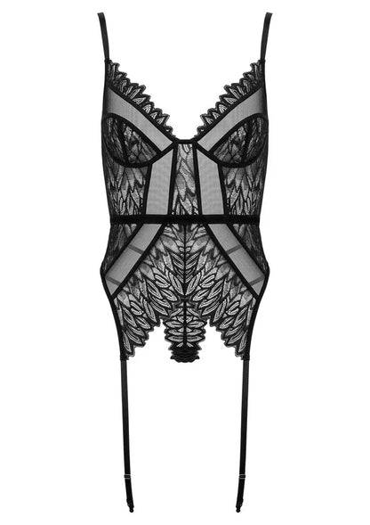 Corset And Thong L/XL CO102 by Kotek - Happytoys Sexshop: Toys for Feeling Happy & Easy 😊 - Discreet geleverd