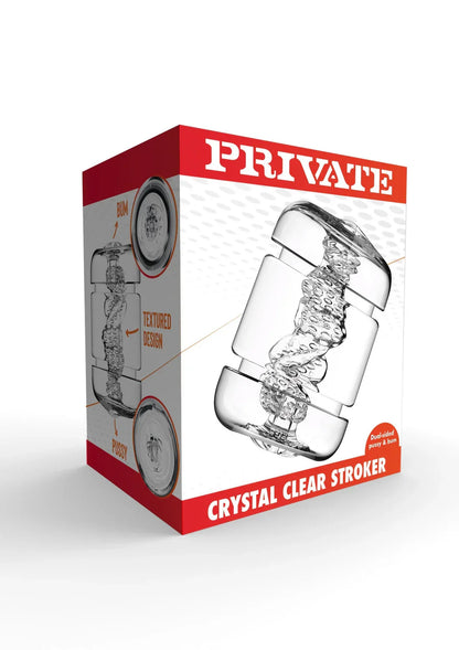 Crystal Clear Pussy & Bum by Private - Happytoys Sexshop: Toys for Feeling Happy & Easy 😊 - Discreet geleverd