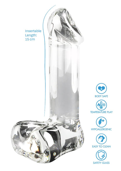 Crystal Cock by ToyJoy Glassworxx