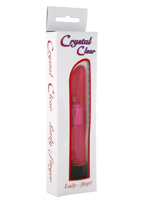 Crystal Ladyfinger Vibrator by Seven Creations - Happytoys Sexshop: Toys for Feeling Happy & Easy 😊 - Discreet geleverd