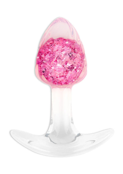 Kristall Buttplug klein