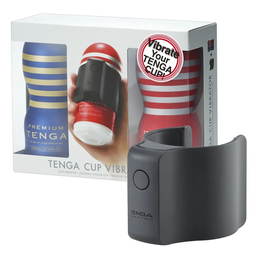 Cup Vibrator Limited Set Handjob Help by Tenga - Happytoys Sexshop: Toys for Feeling Happy & Easy 😊 - Discreet geleverd