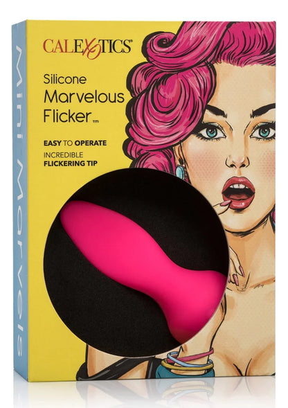 Mini Marvels Silicone Marvelous Flicker by CalExotics - Happytoys Sexshop: Toys for Feeling Happy & Easy 😊 - Discreet geleverd