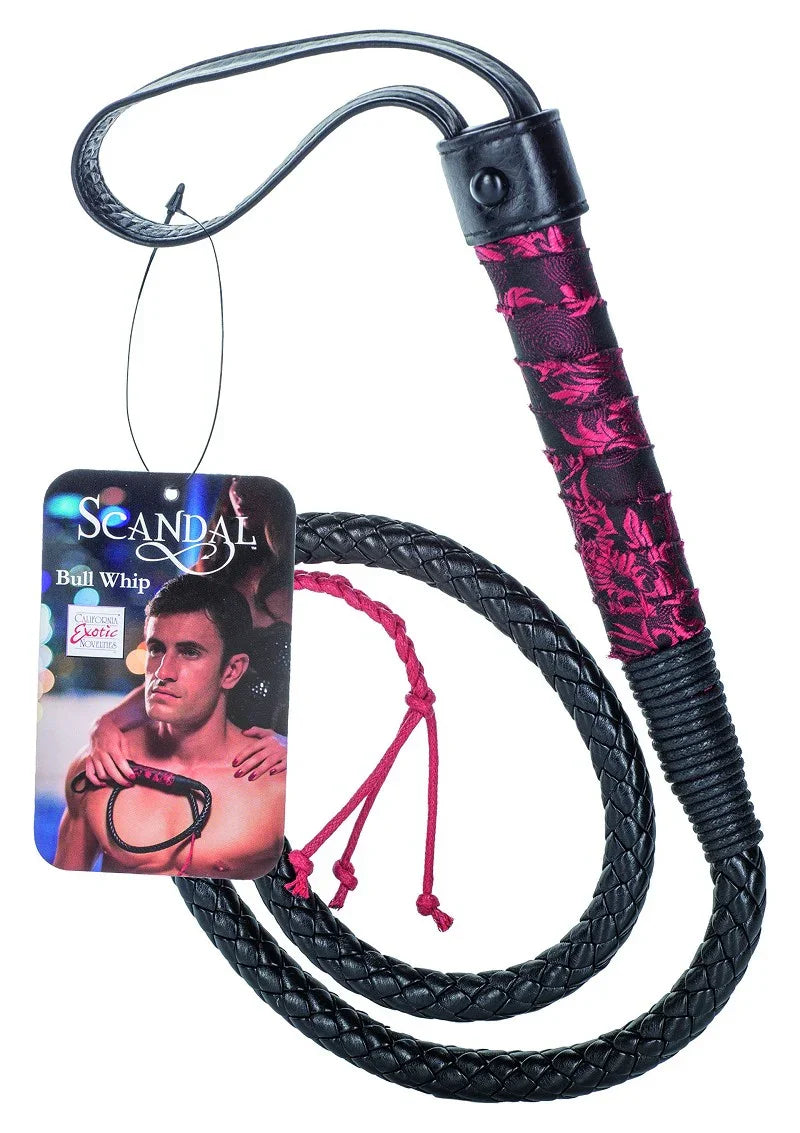 Scandal Bull Whip by CalExotics - Happytoys Sexshop: Toys for Feeling Happy & Easy 😊 - Discreet geleverd