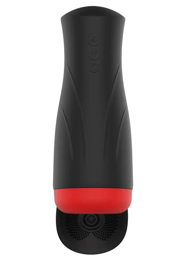 Deep Squeeze Nutbuster Triple Masturbator by Hidden Desire - Happytoys Sexshop: Toys for Feeling Happy & Easy 😊 - Discreet geleverd