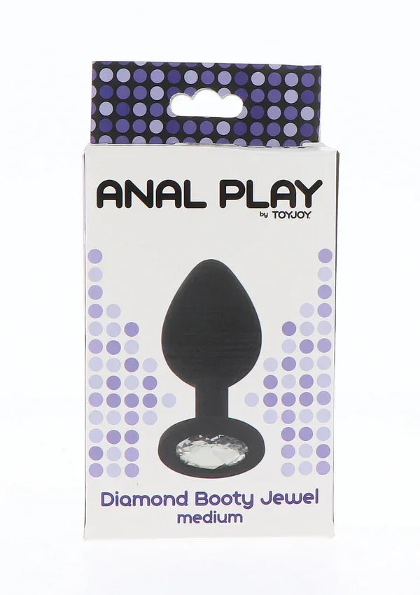 Diamond Booty Jewel Medium by ToyJoy - Happytoys Sexshop: Toys for Feeling Happy & Easy 😊 - Discreet geleverd