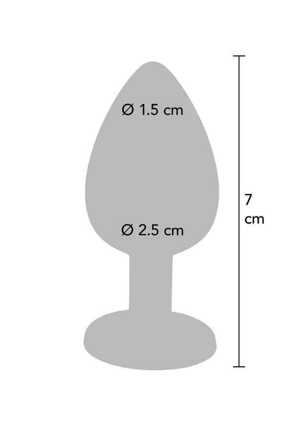 Diamond Booty Jewel Small by ToyJoy - Happytoys Sexshop: Toys for Feeling Happy & Easy 😊 - Discreet geleverd